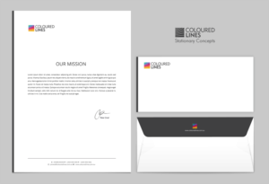 Diseño de Papelería por chandrayaan.creative para Coloured Lines Australia Pty Ltd | Diseño: #6958484