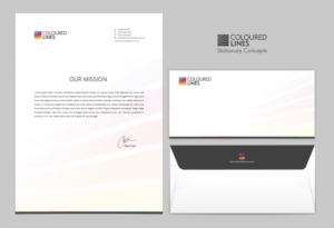 Diseño de Papelería por chandrayaan.creative para Coloured Lines Australia Pty Ltd | Diseño: #6958492