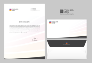 Diseño de Papelería por chandrayaan.creative para Coloured Lines Australia Pty Ltd | Diseño: #6958496