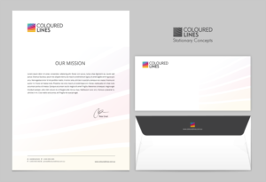 Diseño de Papelería por chandrayaan.creative para Coloured Lines Australia Pty Ltd | Diseño: #6958497