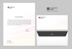 Diseño de Papelería por chandrayaan.creative para Coloured Lines Australia Pty Ltd | Diseño: #6958695