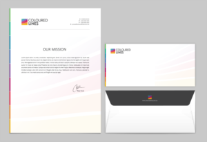 Diseño de Papelería por chandrayaan.creative para Coloured Lines Australia Pty Ltd | Diseño: #6979140