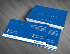 Design de Carte de Visite par  Artman pour Tiago Amorim | Design : #6972207