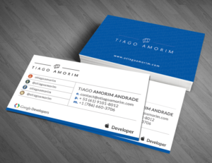 Design de Carte de Visite par  Artman pour Tiago Amorim | Design : #6983874