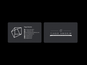 Business Card Design by Creations Box 2015 for Tiago Amorim | Design: #6972653
