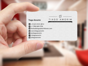 Business Card Design by Creations Box 2015 for Tiago Amorim | Design: #6972654