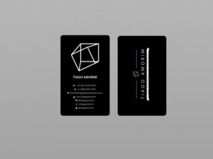 Business Card Design by Creations Box 2015 for Tiago Amorim | Design: #6972655