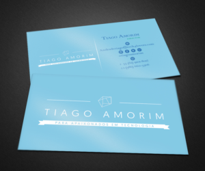 Business Card Design by The Filly Studios for Tiago Amorim | Design: #6940782