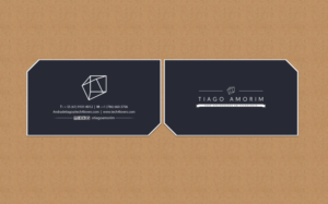 Design de Carte de Visite par chandrayaan.creative pour Tiago Amorim | Design : #6966583