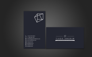 Design de Carte de Visite par chandrayaan.creative pour Tiago Amorim | Design : #6966589