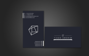 Design de Carte de Visite par chandrayaan.creative pour Tiago Amorim | Design : #6966591