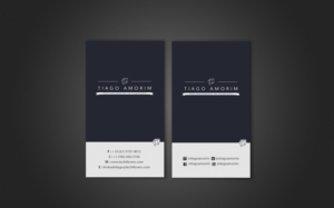 Design de Carte de Visite par chandrayaan.creative pour Tiago Amorim | Design : #6966592