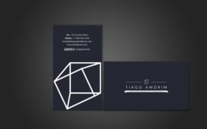 Design de Carte de Visite par chandrayaan.creative pour Tiago Amorim | Design : #6966594