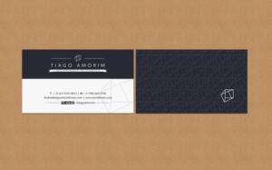 Design de Carte de Visite par chandrayaan.creative pour Tiago Amorim | Design : #6966600