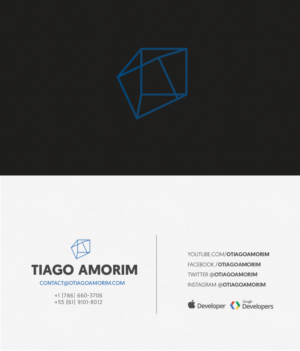 Business Card Design by Polygronn