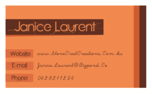 Business Card Design by Khadigah01
