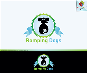 Romping Dogs | Design de Logo par Atum Kreative™