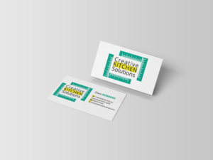 New cabinetmaking business needs a card to stand out from the rest. | Visitenkarten-Design von NinaInk