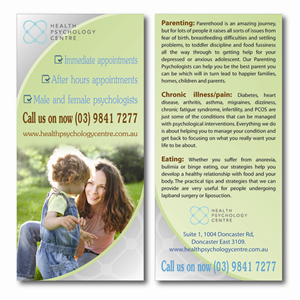 Diseño de Flyer por Emaar Creations para Louisa Hoey | Diseño: #1802407