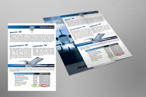 Flyer Design by at-as for Polaris Aviation Solutions | Design: #6949218