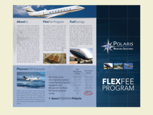 Flyer Design by LeonFX for Polaris Aviation Solutions | Design #6968642