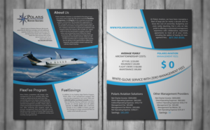 Flyer-Design von Idea Creative Studio für Polaris Aviation Solutions | Design: #6950651