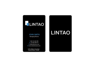Visitenkarten-Design von Creations Box 2015 für Lintao SA | Design: #6947383