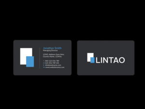Business Card Design by Creations Box 2015 for Lintao SA | Design: #6947410