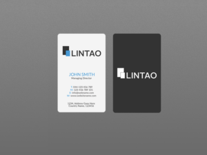 Business Card Design by Creations Box 2015 for Lintao SA | Design: #6947541