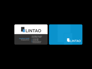 Business Card Design by Creations Box 2015 for Lintao SA | Design: #6947787