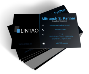 Business Card Design by Mitransh for Lintao SA | Design: #7033064