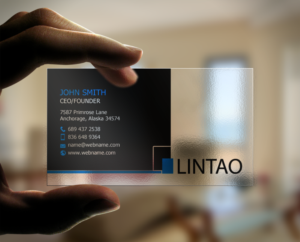 Business Card Design by chandrayaan.creative for Lintao SA | Design: #6946819