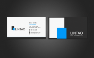 Business Card Design by chandrayaan.creative for Lintao SA | Design: #6946820