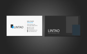 Business Card Design by chandrayaan.creative for Lintao SA | Design: #6946824