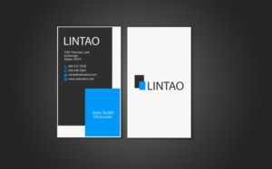 Business Card Design by chandrayaan.creative for Lintao SA | Design: #6946825