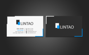 Business Card Design by chandrayaan.creative for Lintao SA | Design: #6946826