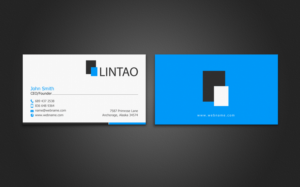 Business Card Design by chandrayaan.creative for Lintao SA | Design: #6946830