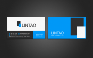 Business Card Design by chandrayaan.creative for Lintao SA | Design: #6946832