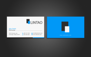 Business Card Design by chandrayaan.creative for Lintao SA | Design: #6946833