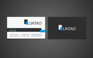 Business Card Design by chandrayaan.creative for Lintao SA | Design: #6970629
