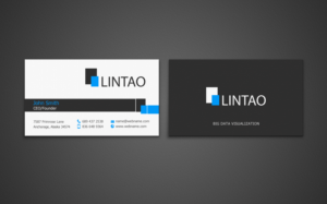 Visitenkarten-Design von chandrayaan.creative für Lintao SA | Design: #7022623