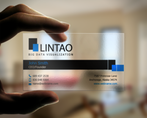 Visitenkarten-Design von chandrayaan.creative für Lintao SA | Design: #7022764