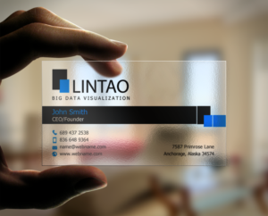 Visitenkarten-Design von chandrayaan.creative für Lintao SA | Design: #7022765