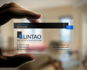 Business Card for Data Visualization company! | Diseño de Tarjeta de Presentación por chandrayaan.creative