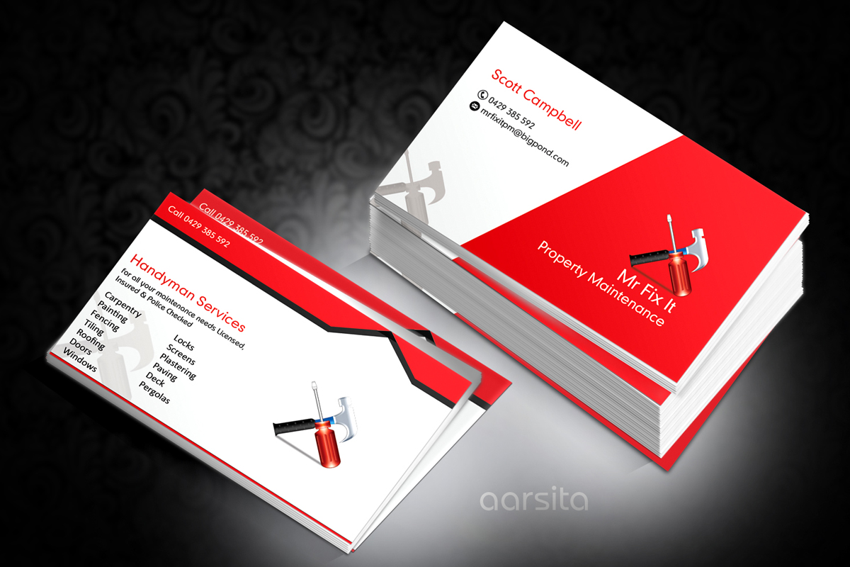 Business Card Design by aarsita for this project | Design #1796876