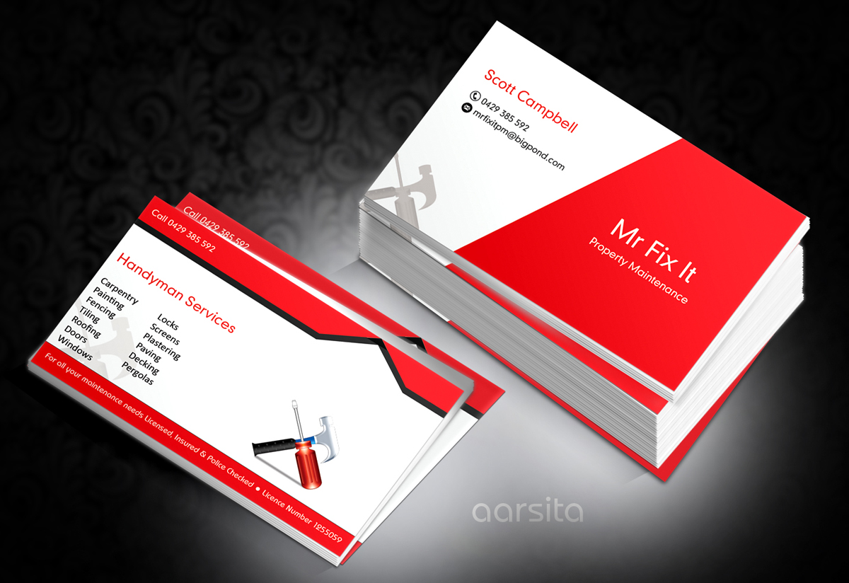 Business Card Design by aarsita for this project | Design #1800123