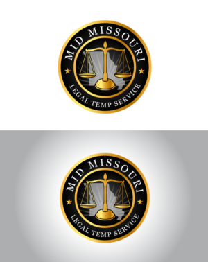 Mid Missouri Legal Temp Service | Logo Design by designgreen