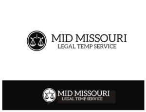 Logo Design by DesignPlus for Mid Missouri Legal Temp Service LLC | Design: #7005916