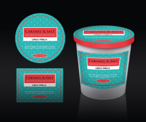 Diseño de Empaque por radleon para CARAMEL & SALT | Diseño: #6959275