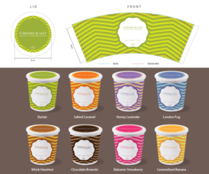 Diseño de Empaque por AngelGu para CARAMEL & SALT | Diseño: #6995874